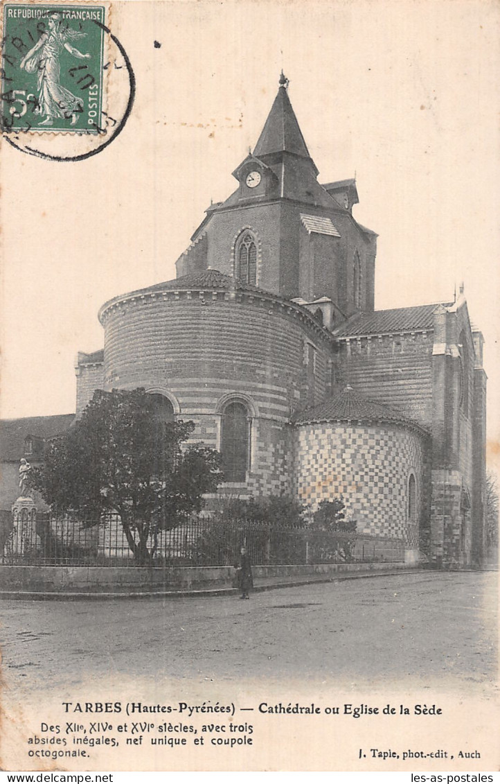 65 TARBES EGLISE DE LA SEDE - Tarbes