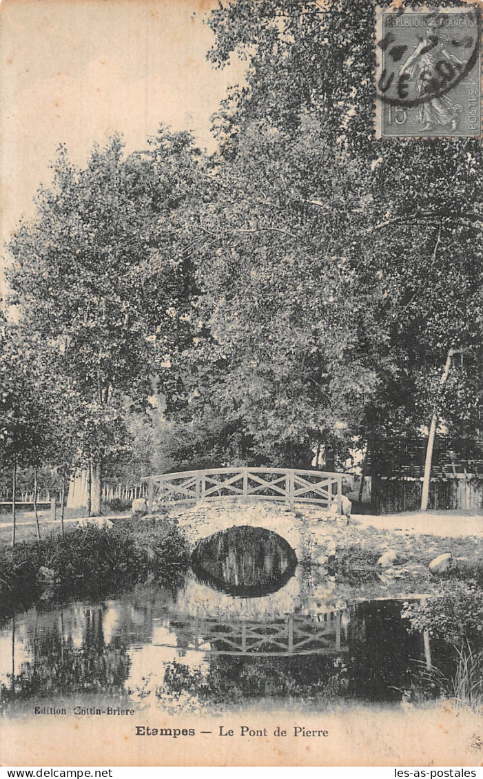 91 ETAMPES LE PONT DE PIERRE - Etampes