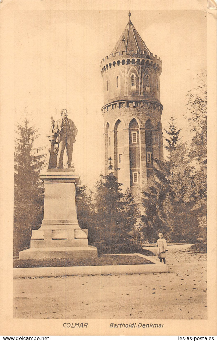 68 COLMAR BARTHOLDI DENKMAI - Colmar