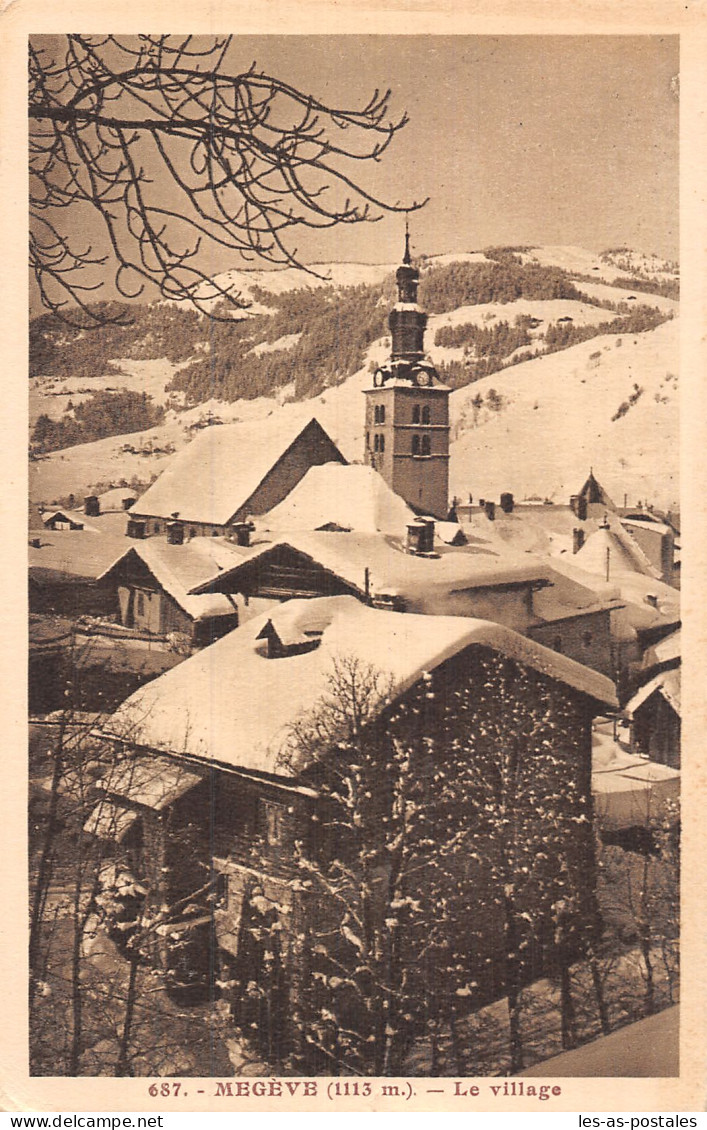 74 MEGEVE - Megève