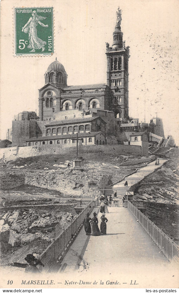 13 MARSEILLE NOTRE DAME DE LA GARDE - Notre-Dame De La Garde, Ascenseur