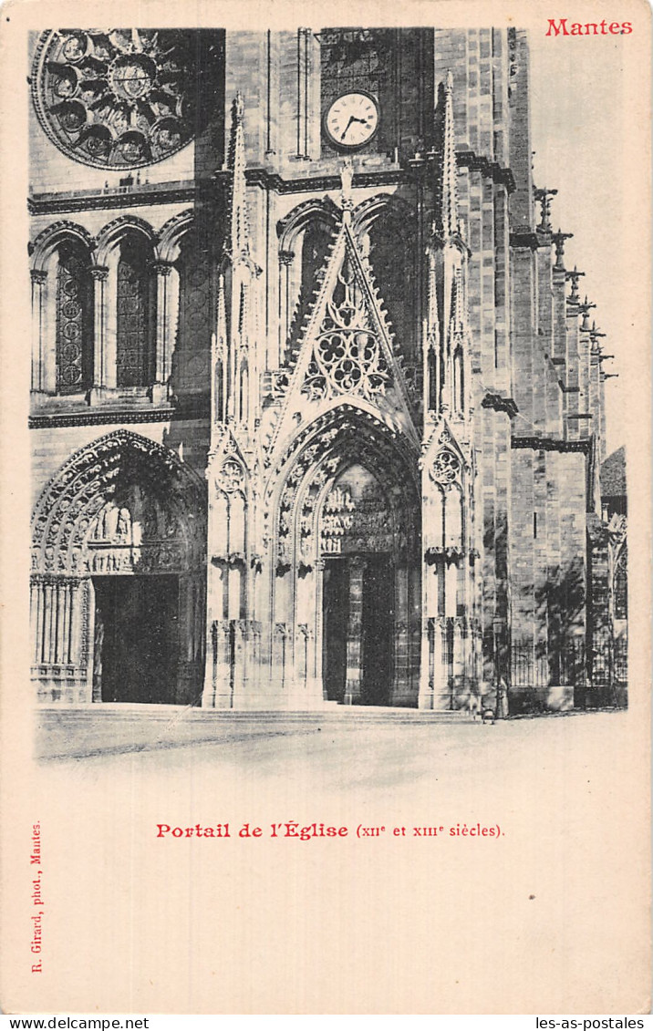 78 MANTES L EGLISE - Mantes La Jolie