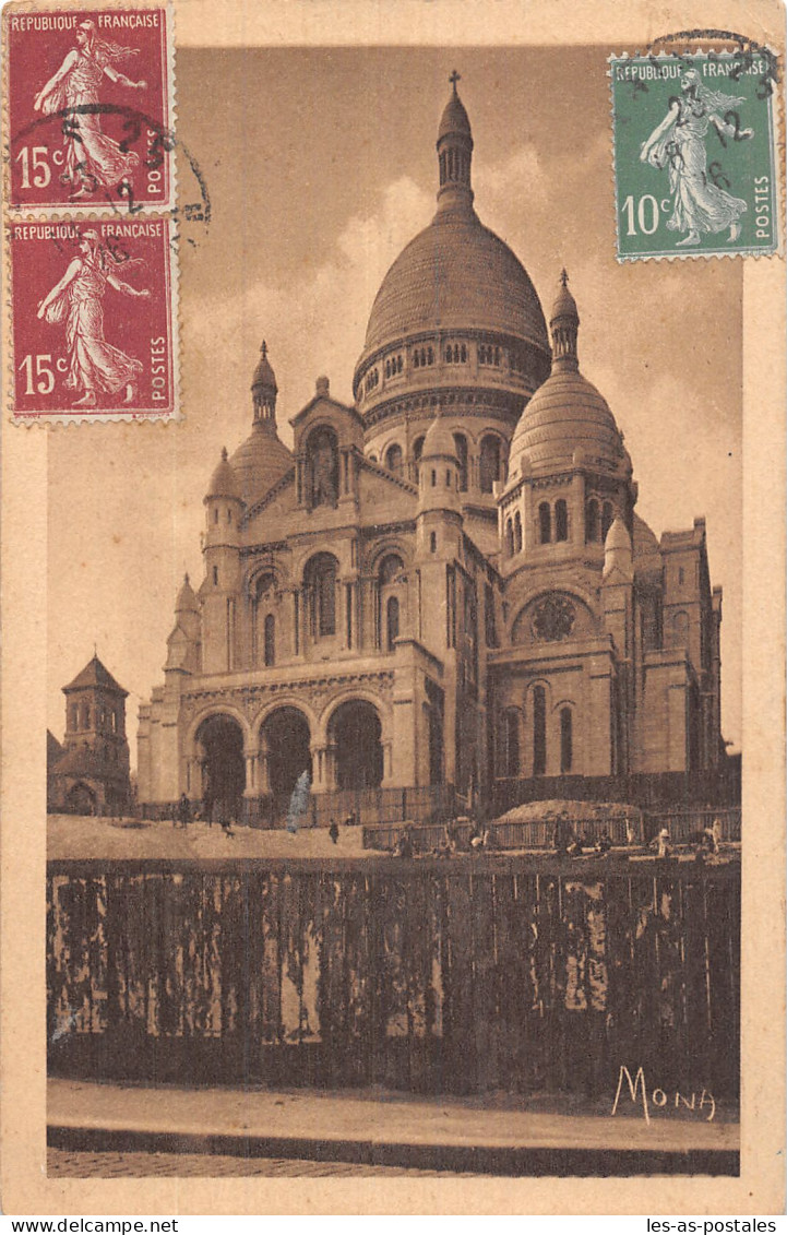 75 PARIS LE SACRE CŒUR - Multi-vues, Vues Panoramiques