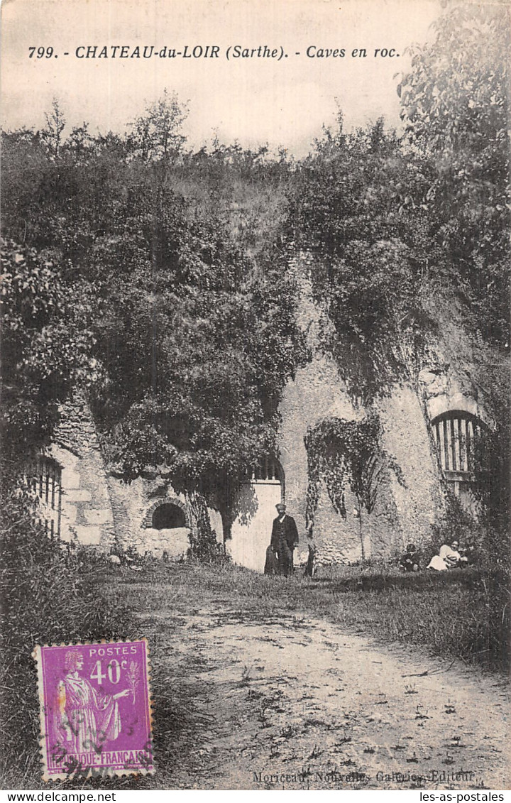 72 CHÂTEAU DU LOIR CAVES EN ROC - Chateau Du Loir