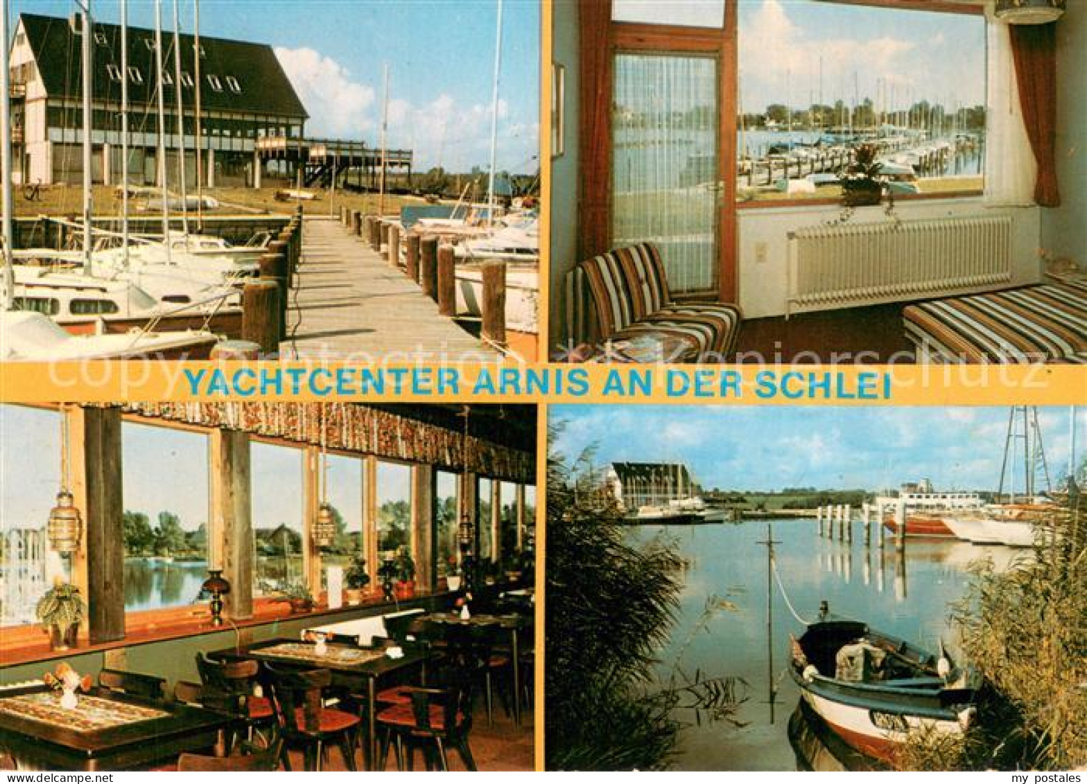 73741995 Arnis Yachtcenter Arnis Schlei Restaurant Cafe Sailers Inn Gaststube Zi - Other & Unclassified