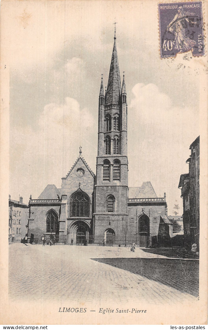 87 LIMOGES L EGLISE SAINT PIERRE - Limoges