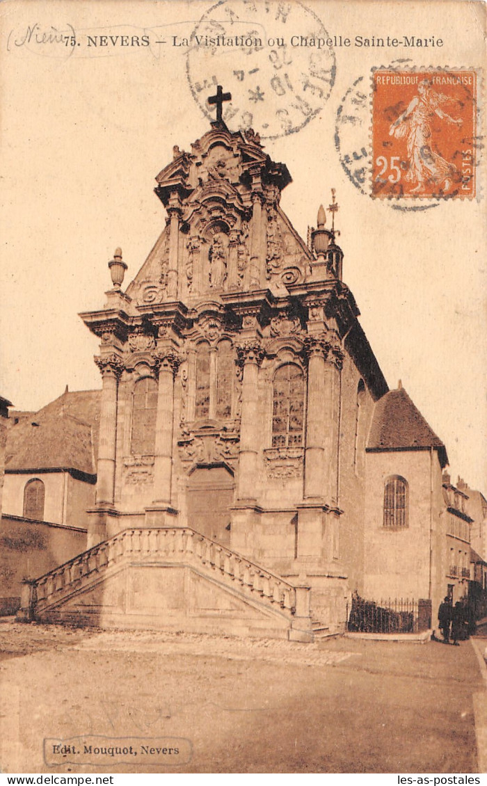 58 NEVERS CHAPELLE SAINTE MARIE - Nevers