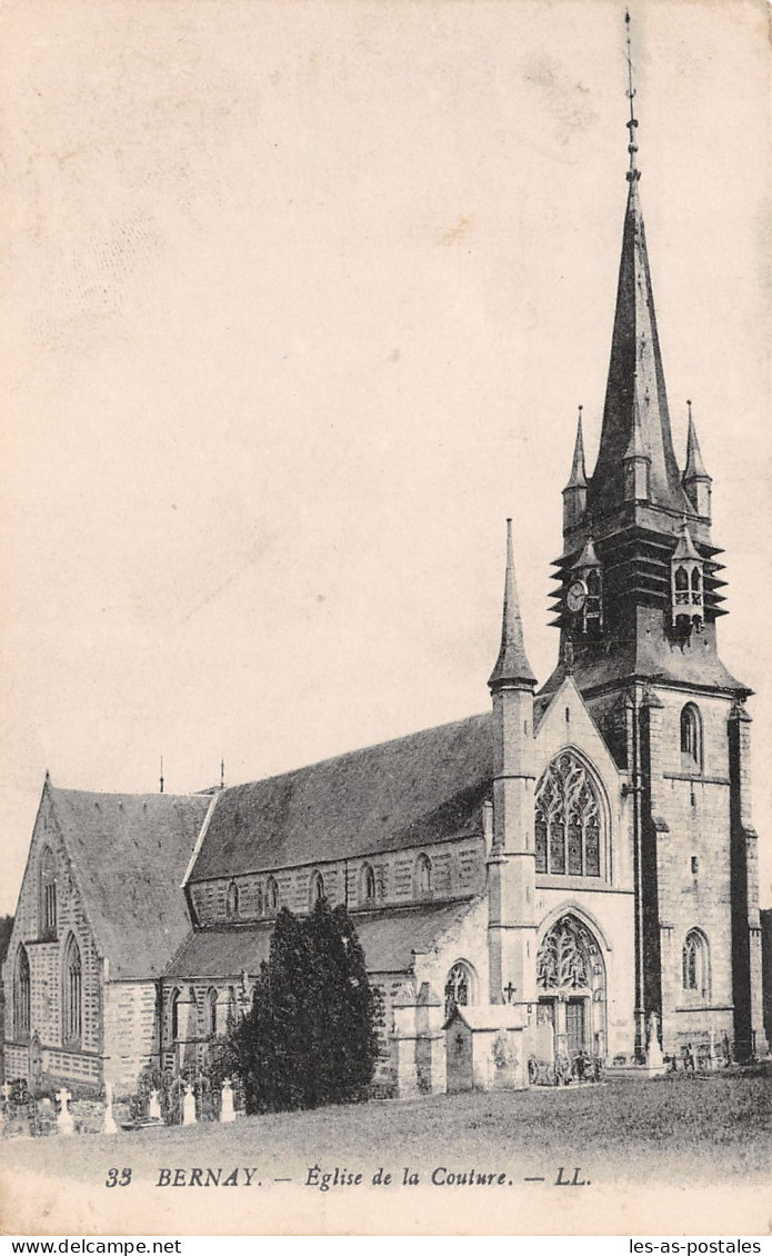 27 BERNAY L EGLISE - Bernay