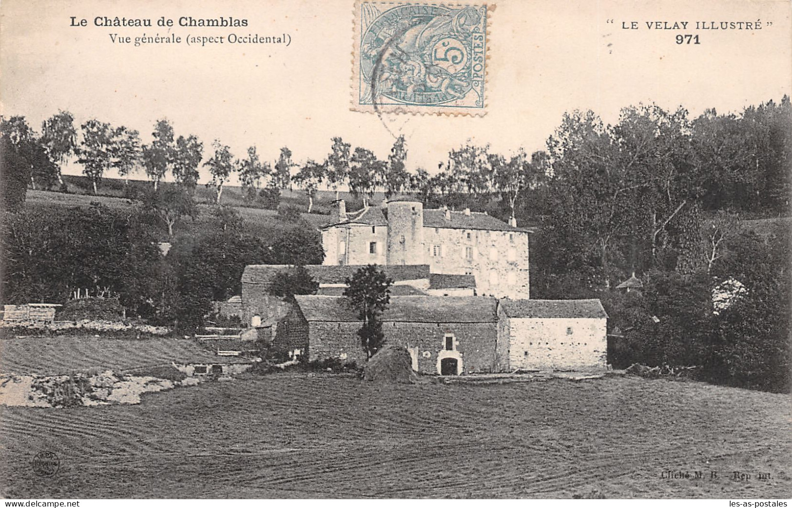 89 CHÂTEAU DE CHAMBLAS - Other & Unclassified