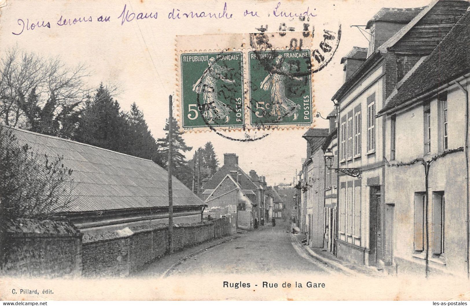 27 RUGLES RUE DE LA GARE - Altri & Non Classificati