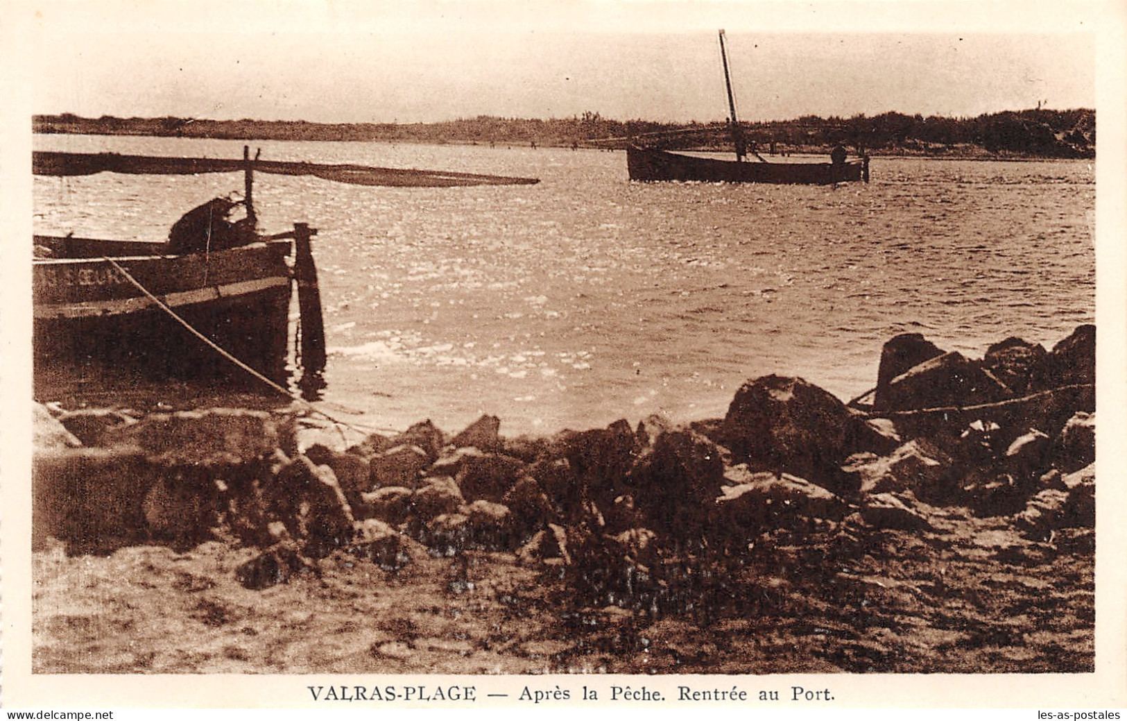 34 VALRAS PLAGE APRES LA PECHE - Other & Unclassified