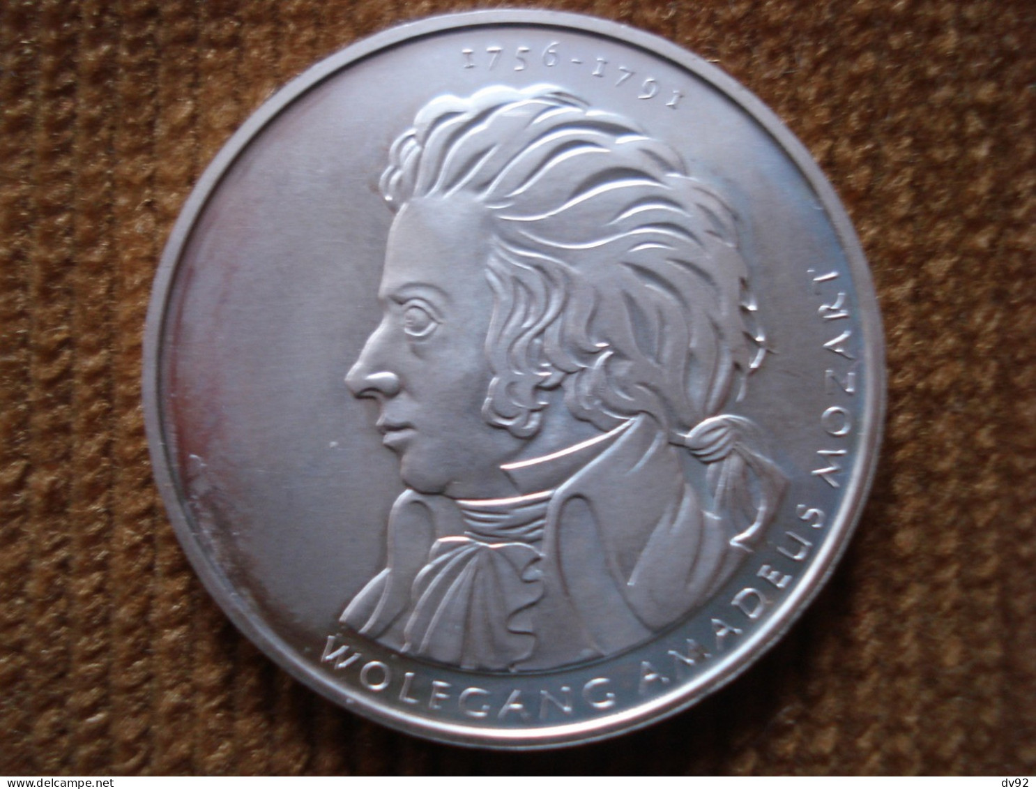 ALLEMAGNE 10 EUROS 2006 WOLFGANG AMADEUS MOZART - Commemorations