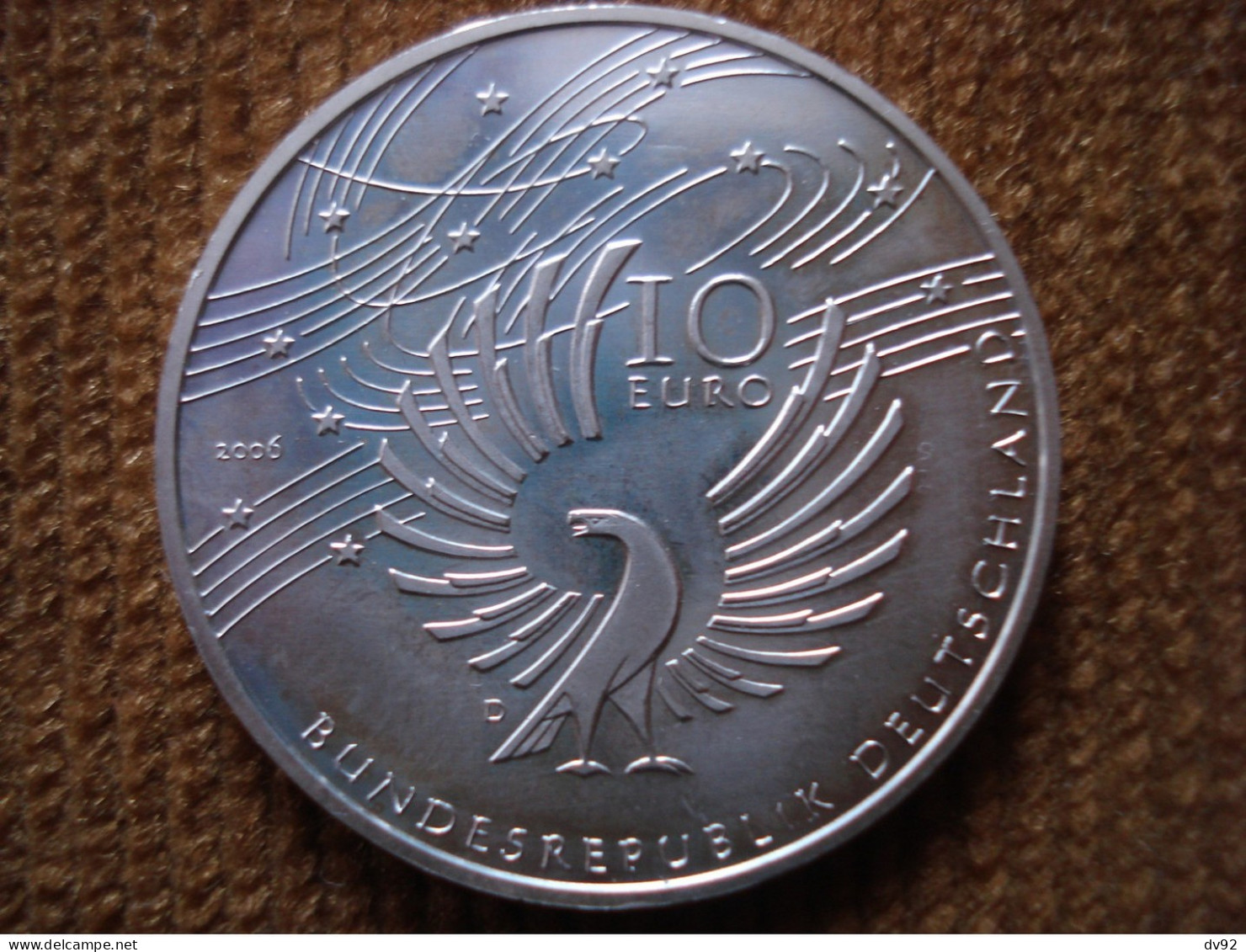 ALLEMAGNE 10 EUROS 2006 WOLFGANG AMADEUS MOZART - Conmemorativas