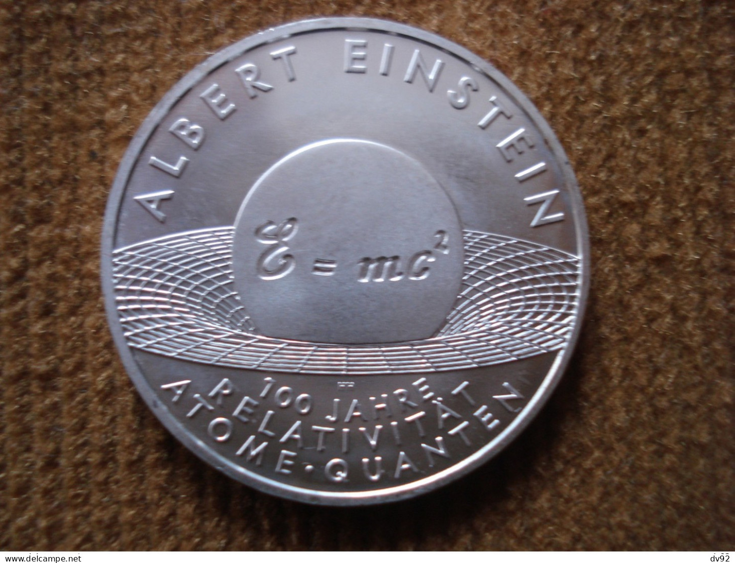 ALLEMAGNE 10 EUROS ALBERT EINSTEIN - Commemorative