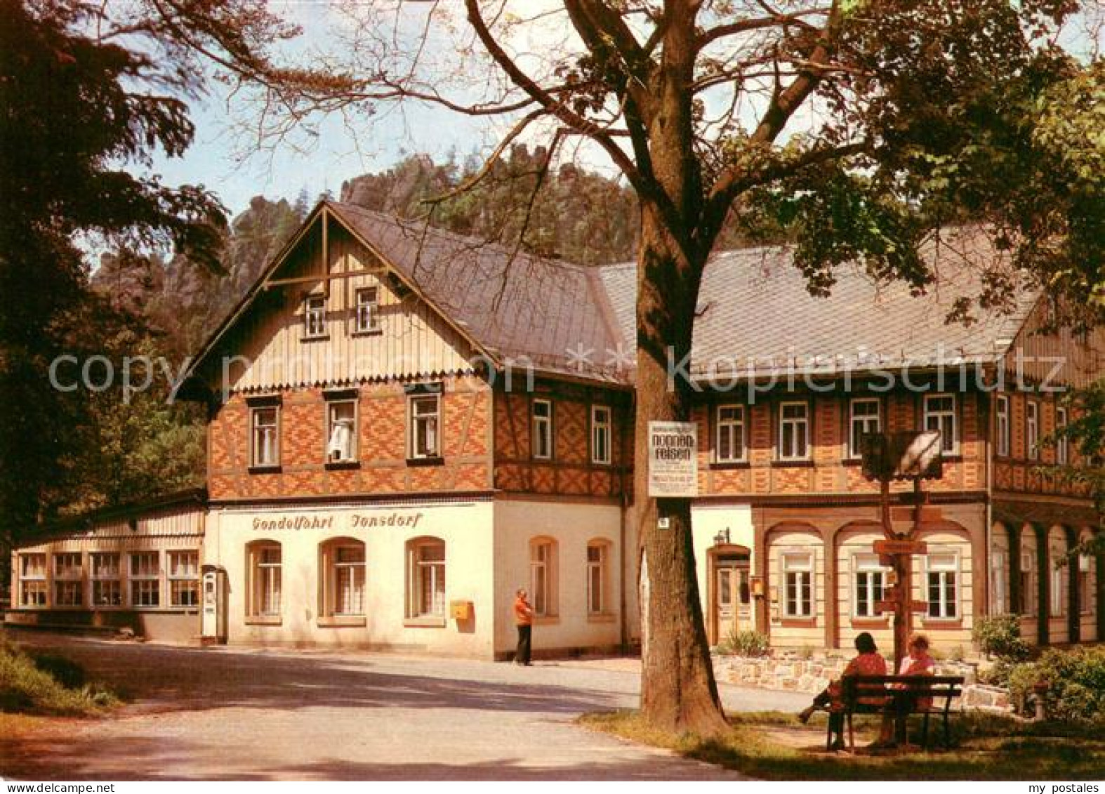 73741950 Jonsdorf HO Gaststaette Gondelfahrt Jonsdorf - Autres & Non Classés