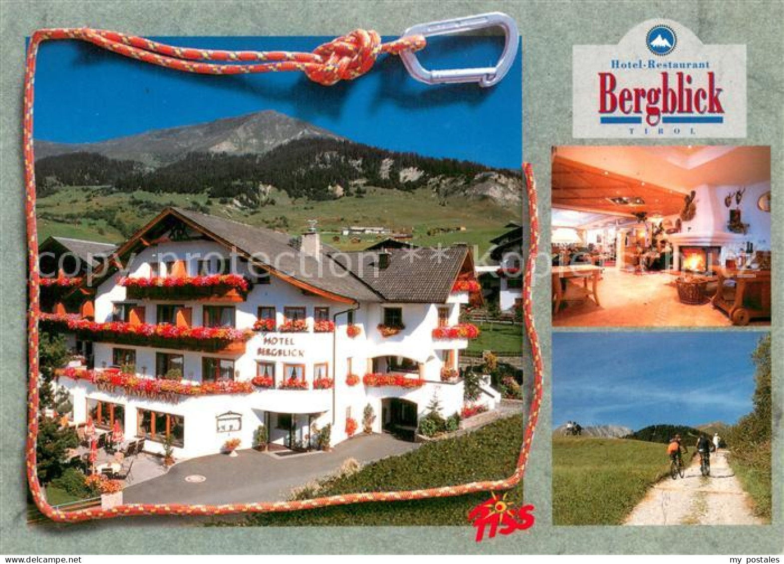 73741947 Fiss Tirol Hotel Restaurant Beergblick Gaststube Radweg Fiss Tirol - Sonstige & Ohne Zuordnung