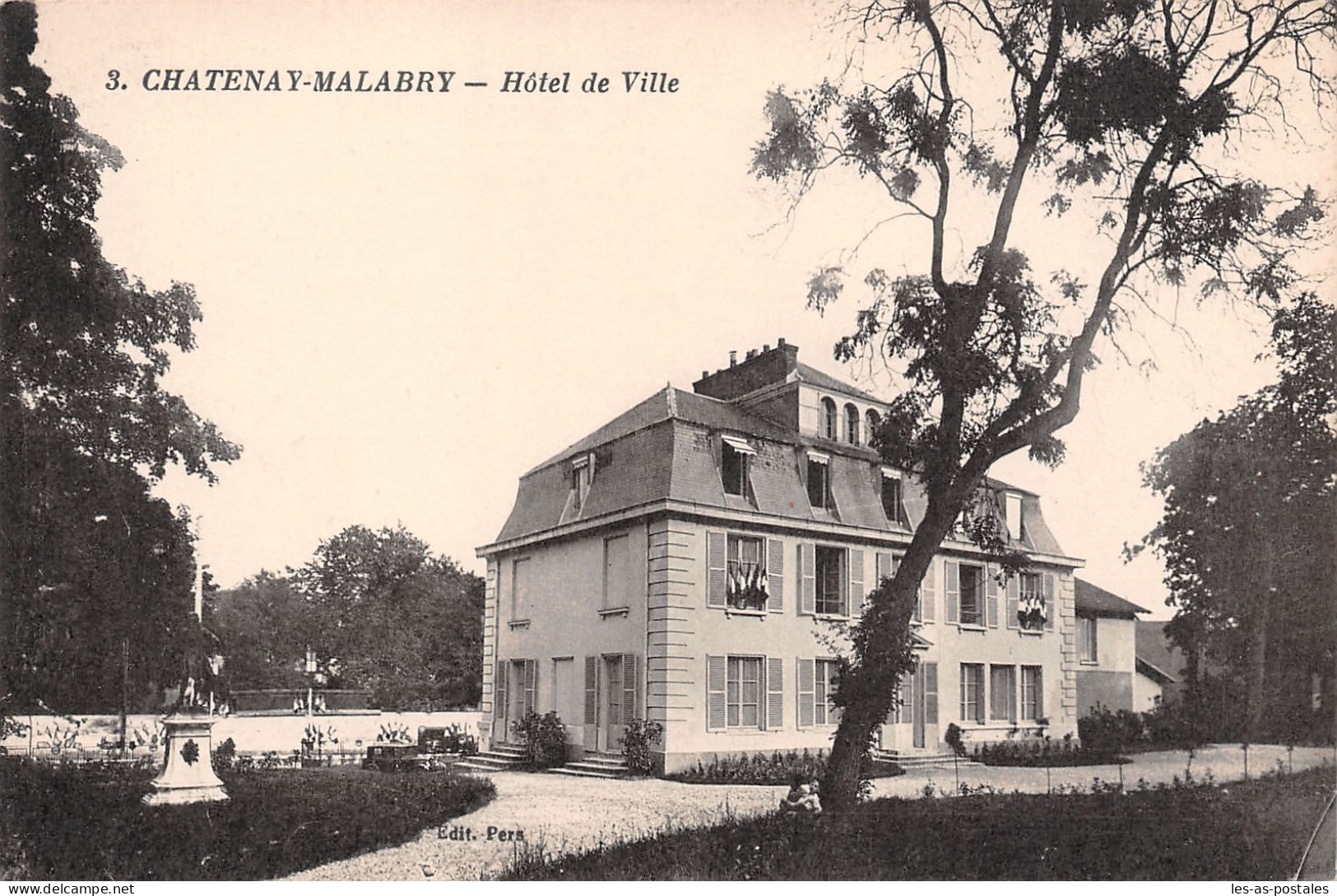 92 CHATENAY MALABRY HOTEL DE VILLE - Chatenay Malabry