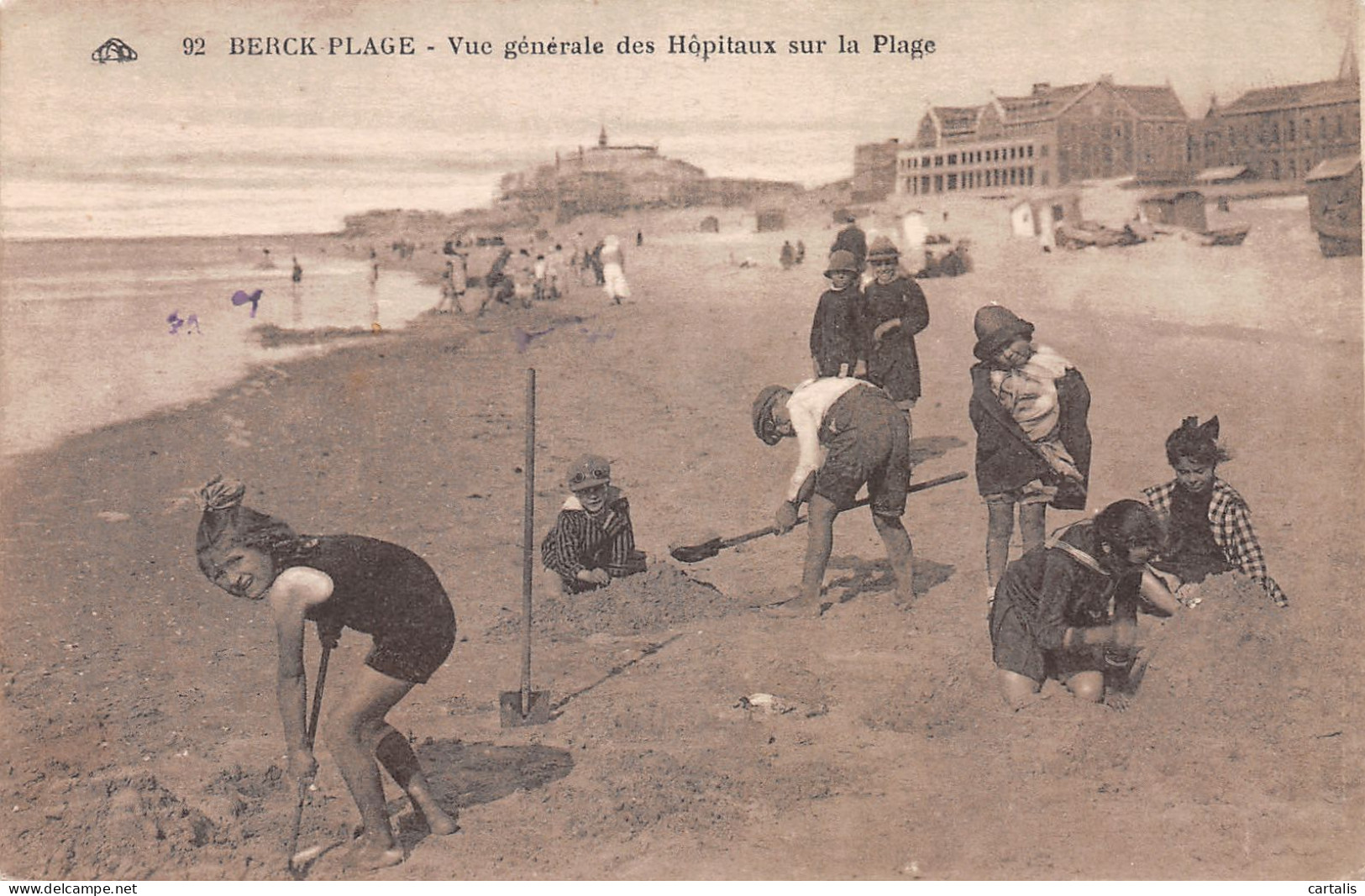 62-BERCK PLAGE-N°3785-G/0041 - Berck