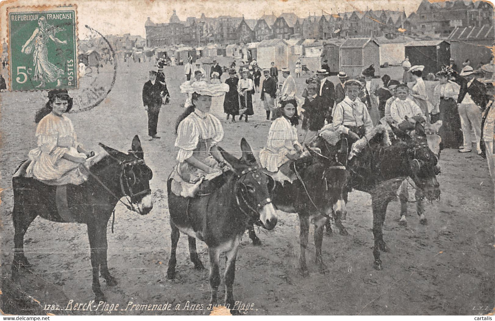 62-BERCK PLAGE-N°3785-G/0043 - Berck