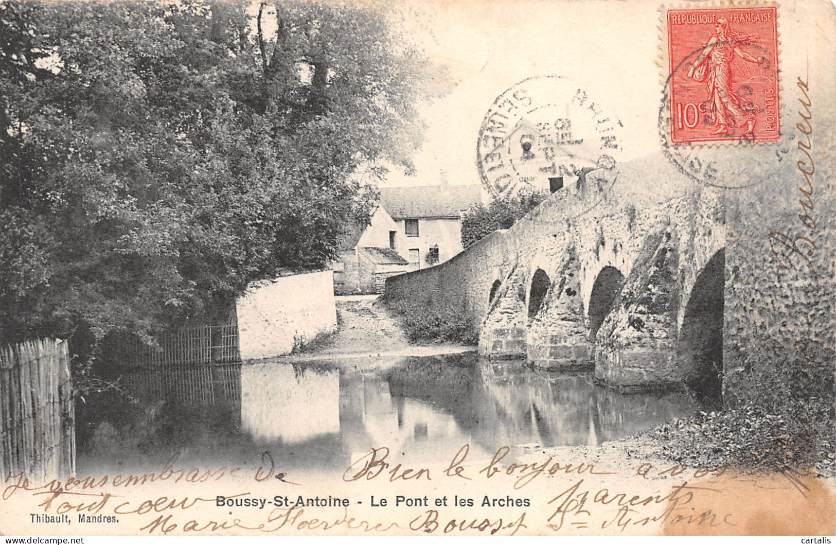 91-BOUSSY SAINT ANTOINE-N°3785-F/0235 - Other & Unclassified