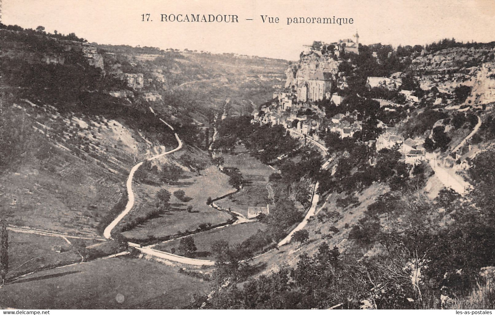 46 ROCAMADOUR VUE TAXE - Rocamadour