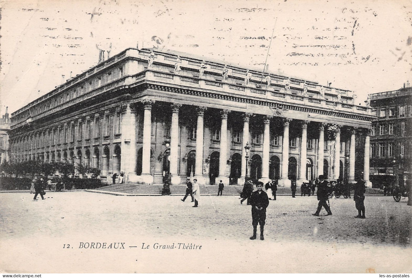 33 BORDEAUX CACHET MILITAIRE 1915 - Bordeaux