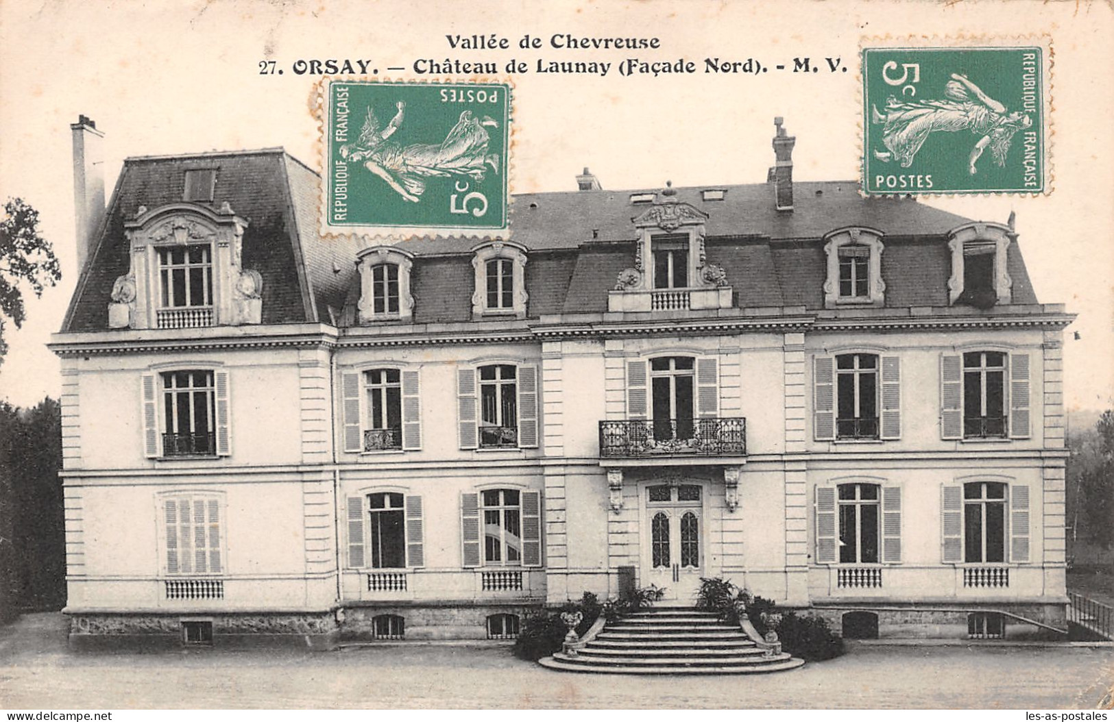 91 ORSAY CHÂTEAU LAUNAY CACHET MILITAIRE - Orsay