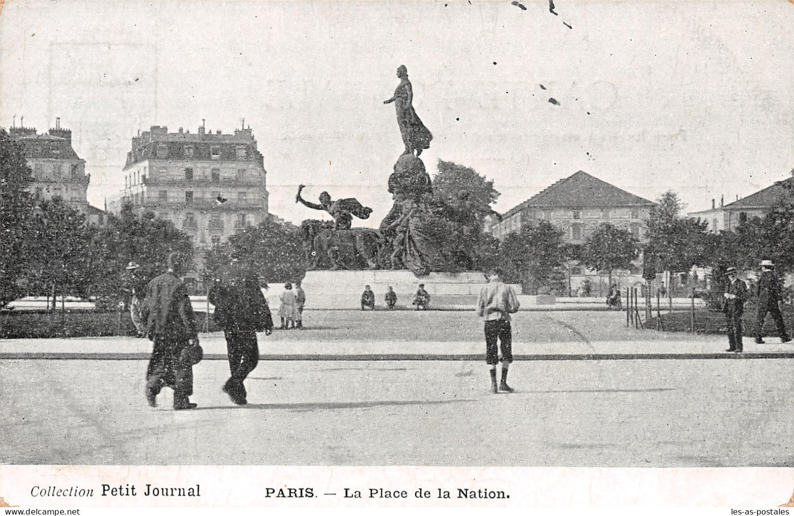 75 PARIS LA PLACE DE LA NATION - Mehransichten, Panoramakarten