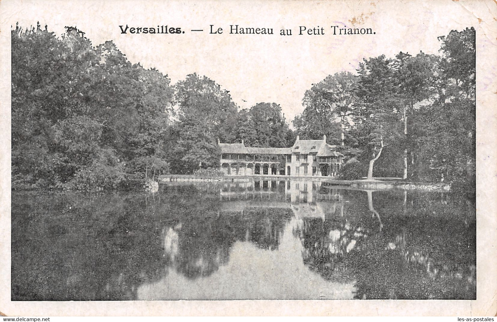 78 VERSAILLES TRIANON CACHET 1ER REGIMENT - Versailles (Schloß)