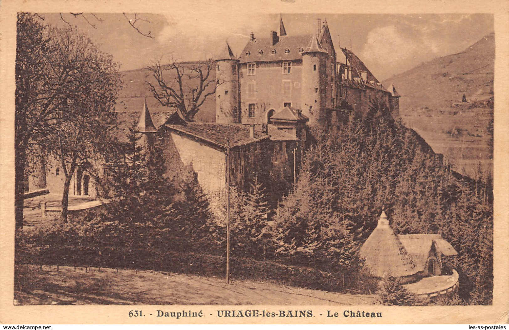 38 URIAGE LES BAINS LE CHÂTEAU - Uriage