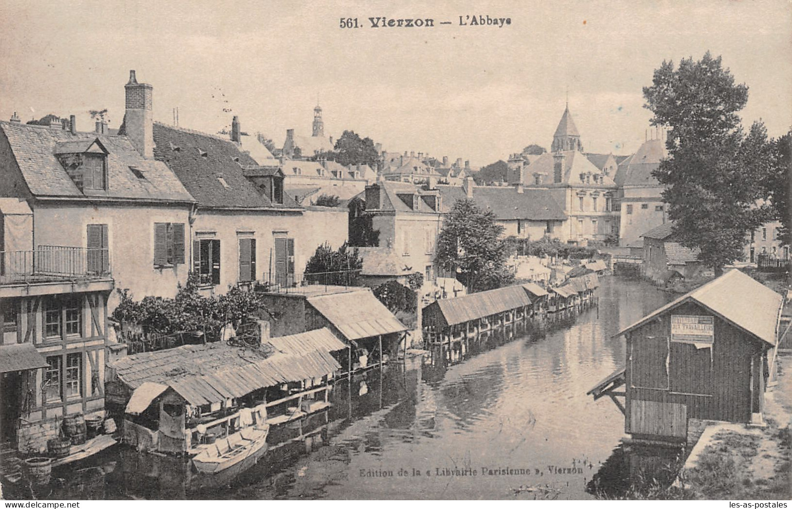 18 VIERZON L ABBAYE CACHET HABILLEMENTS - Vierzon