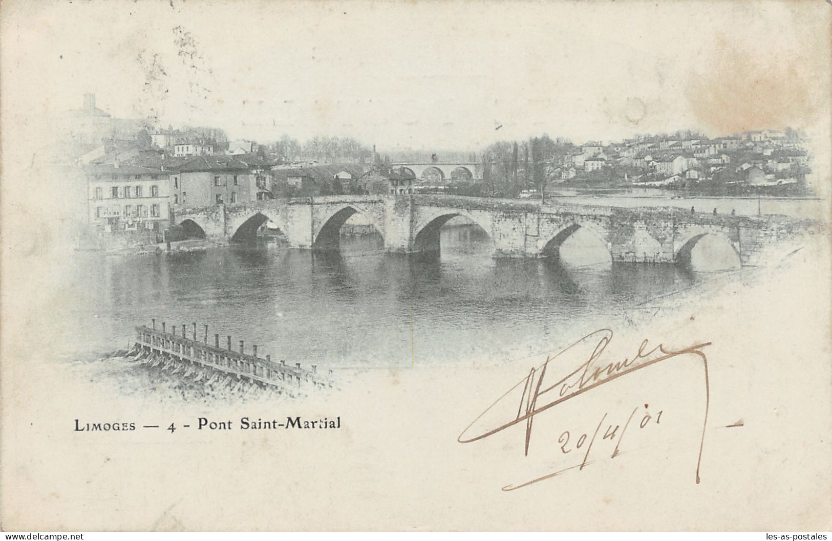 87 LIMOGES PONT SAINT MARTIAL - Limoges