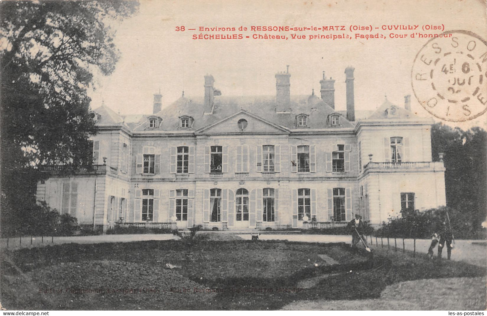 60 CUVILLY SECHELLES CHÂTEAU - Other & Unclassified