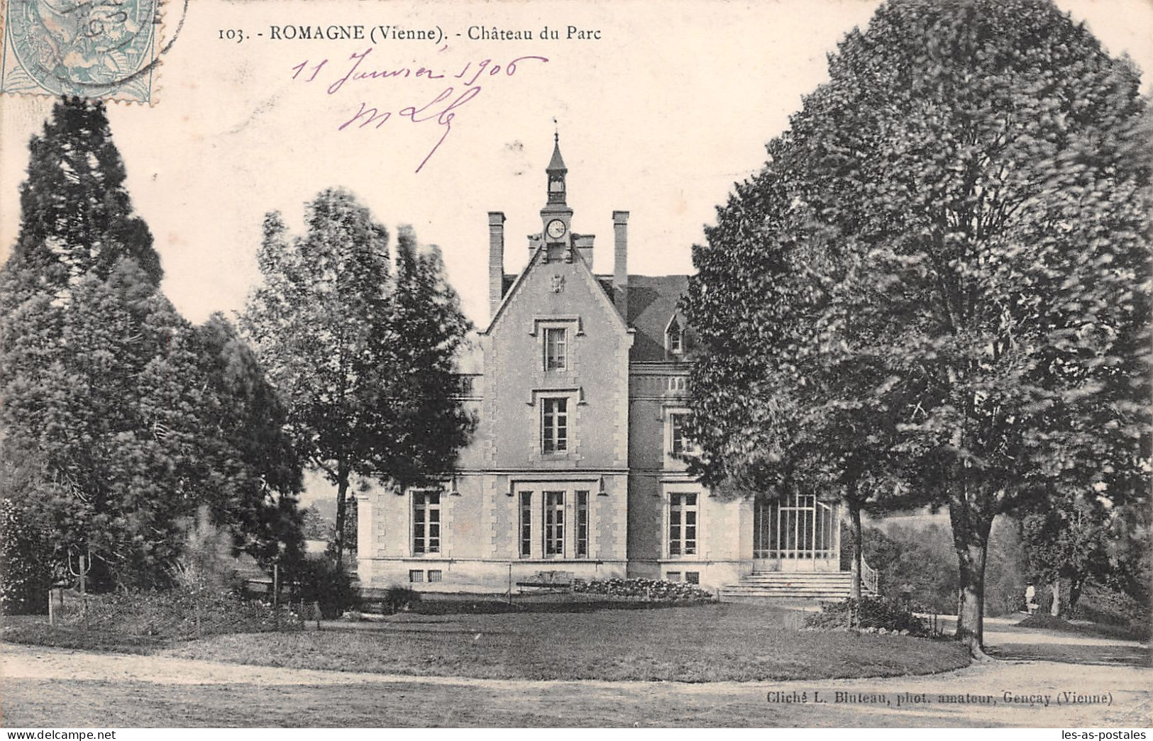 86 ROMAGNE CHÂTEAU DU PARC - Other & Unclassified