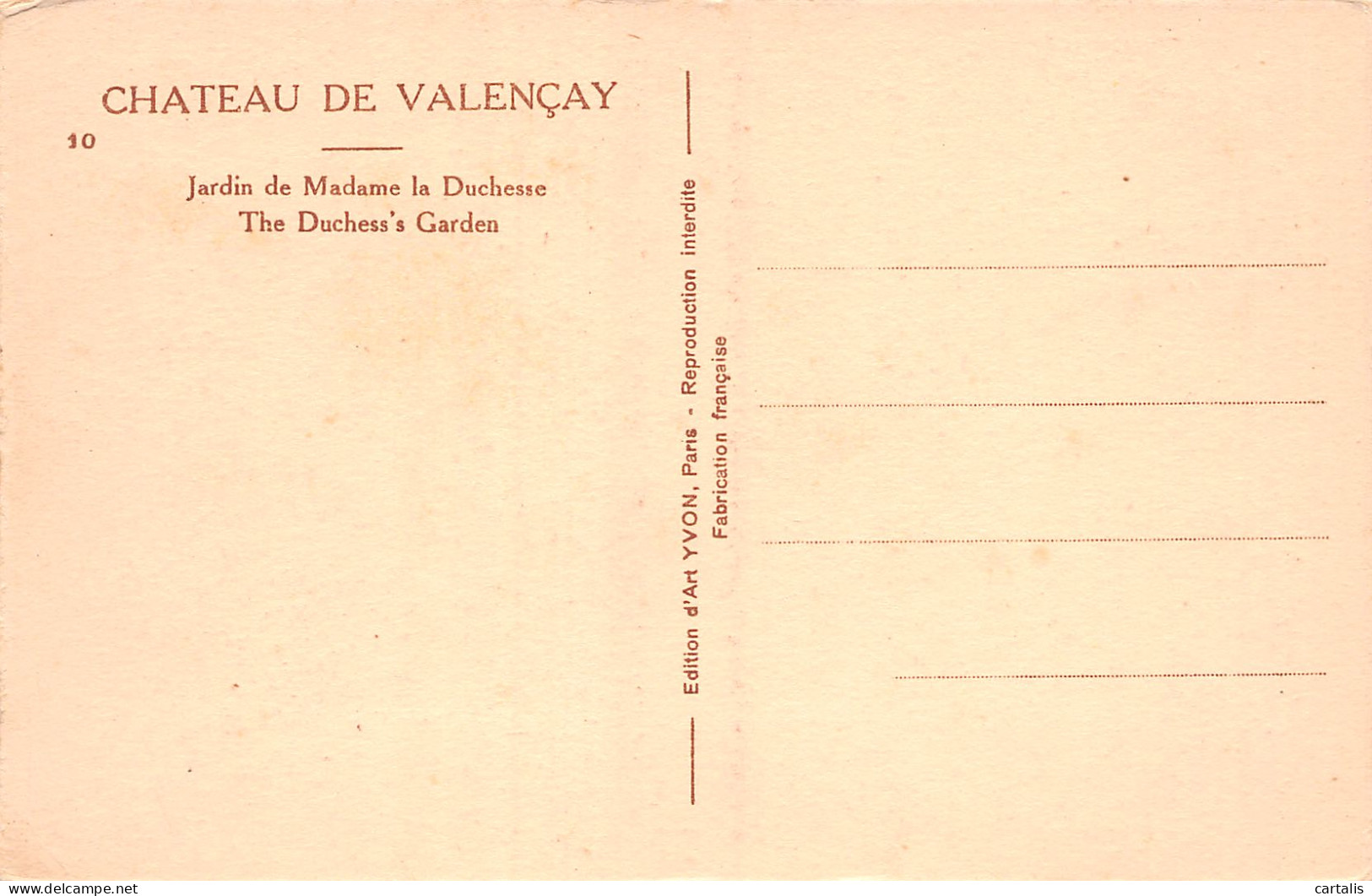 36-VALENCAY-N°3786-C/0013 - Sonstige & Ohne Zuordnung