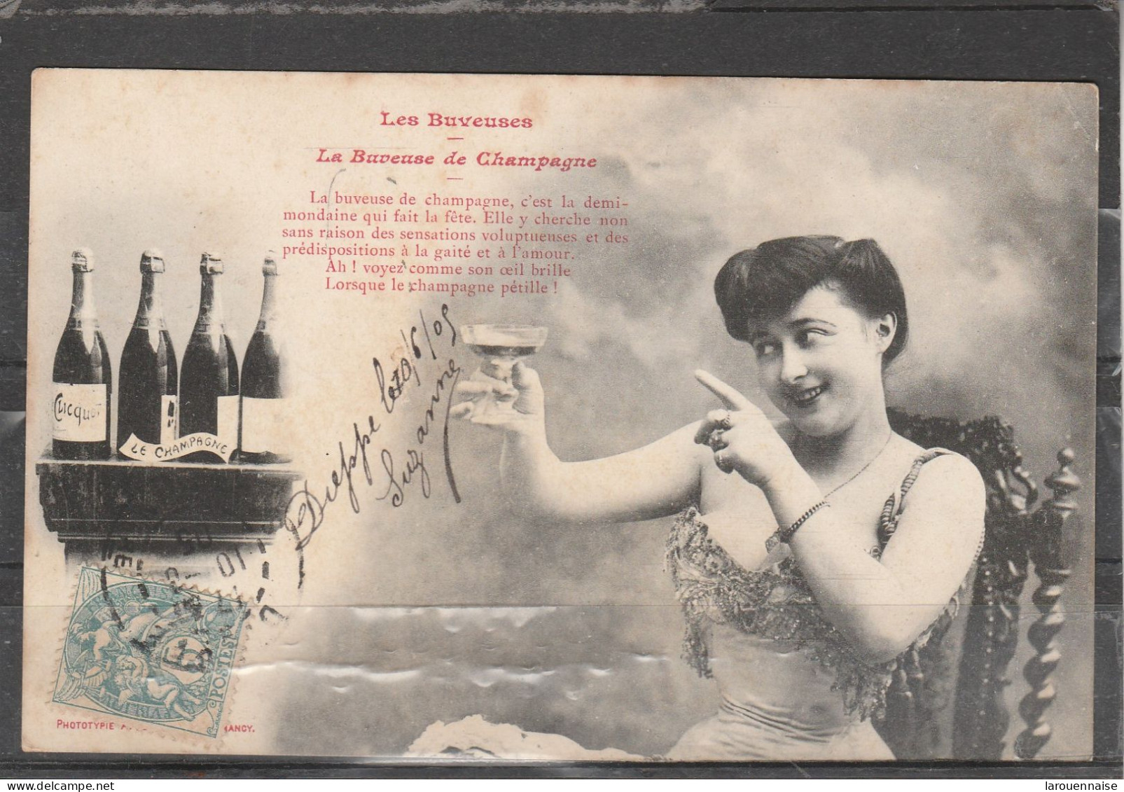 Champagne - Les Buveuses - La Buveuse De Champagne - Donne