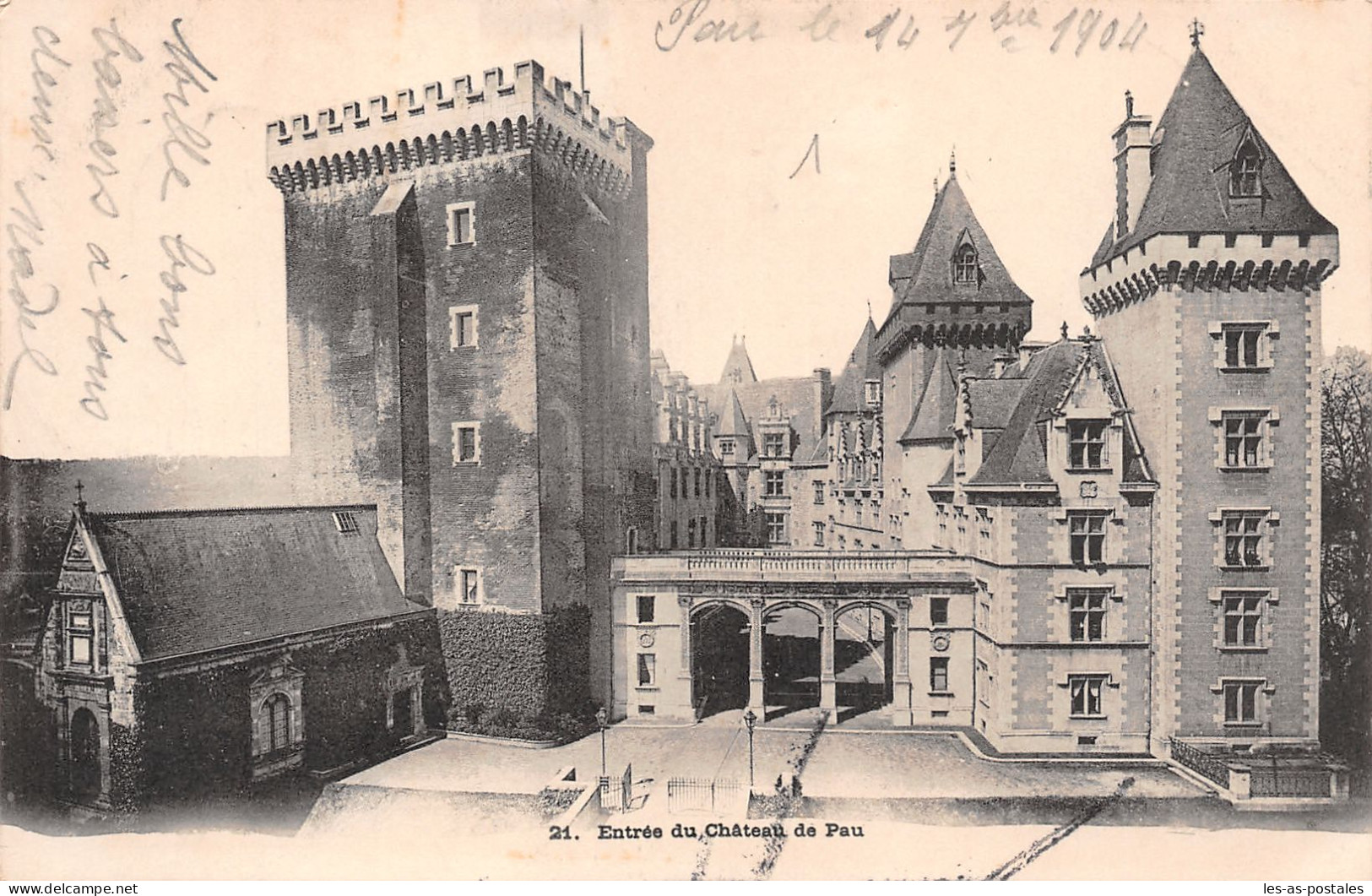 64 PAU LE CHÂTEAU TAXE - Pau