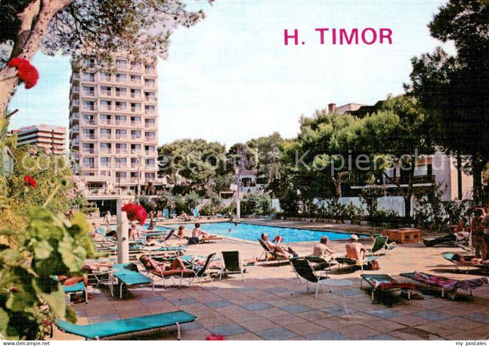 73741834 Playa De Palma Mallorca Hotel Timor Pool Playa De Palma Mallorca - Sonstige & Ohne Zuordnung