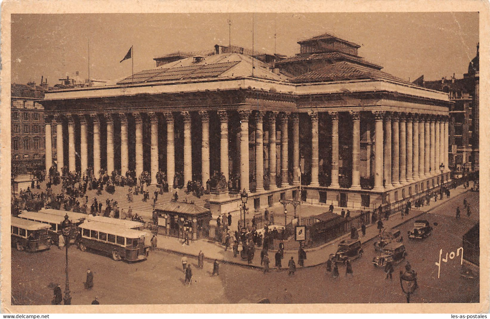 75 PARIS LA BOURSE TAXE Belgique - Multi-vues, Vues Panoramiques