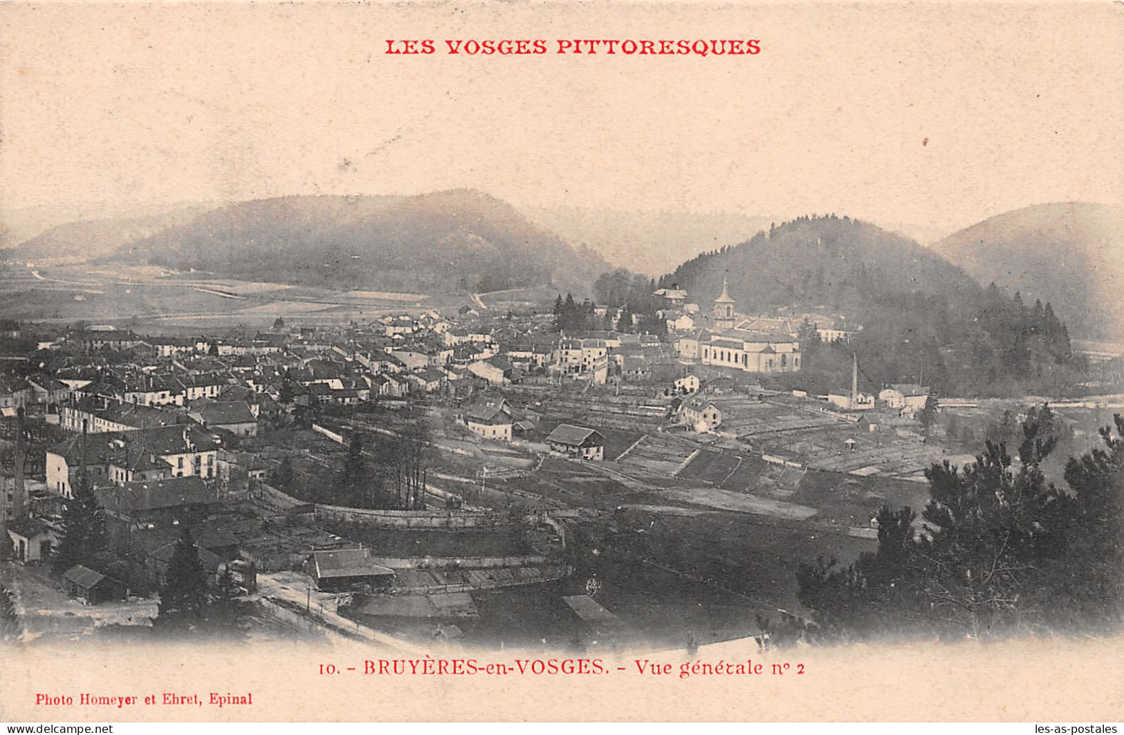 88 BRUYERES EN VOSGES TAXE - Bruyeres