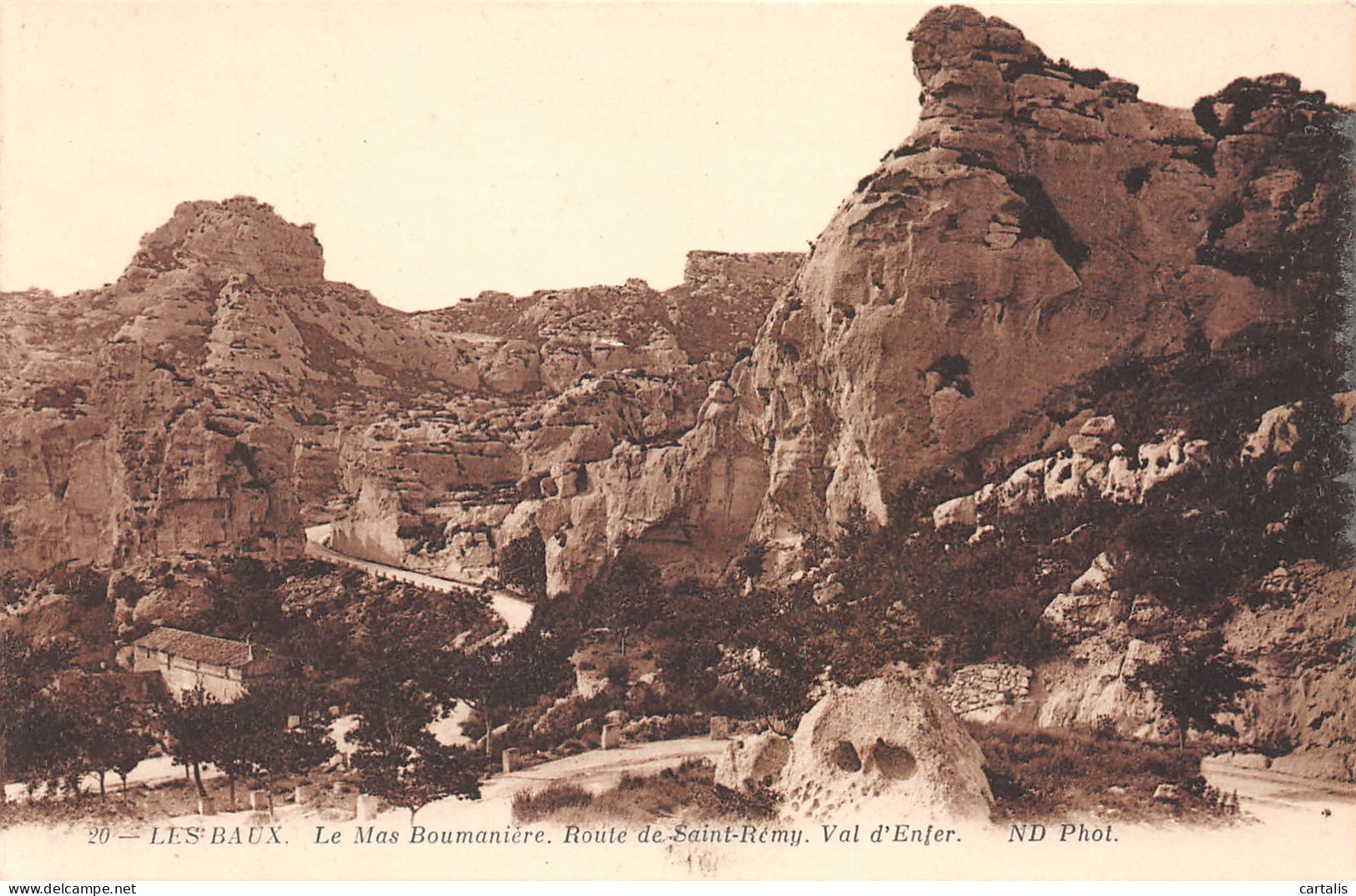 13-LES BAUX-N°3786-D/0355 - Les-Baux-de-Provence