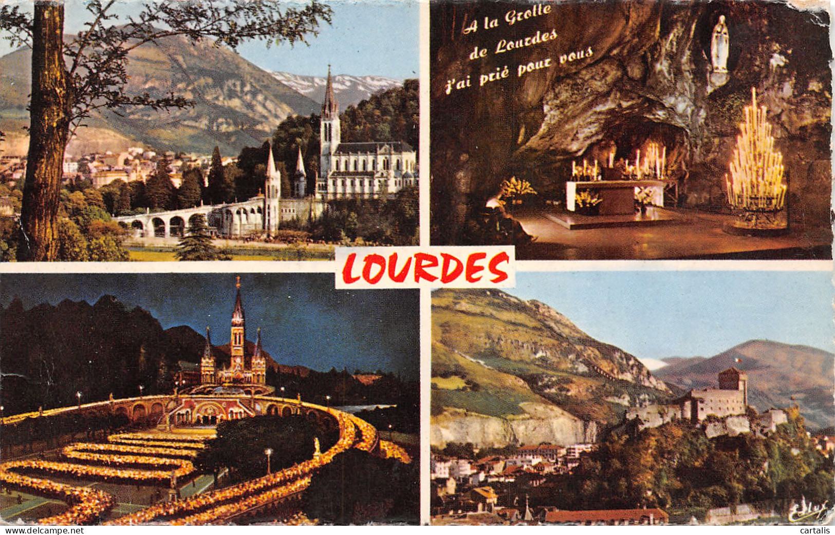 65-LOURDES-N°3786-D/0085 - Lourdes