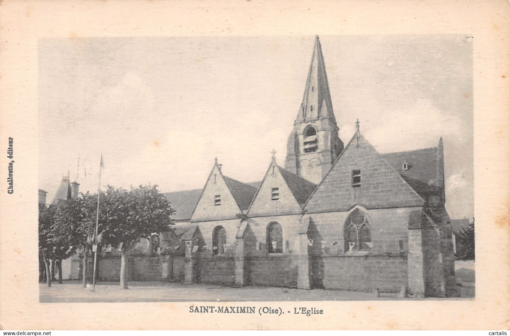 60-SAINT MAXIMIN-N°3786-D/0055 - Autres & Non Classés