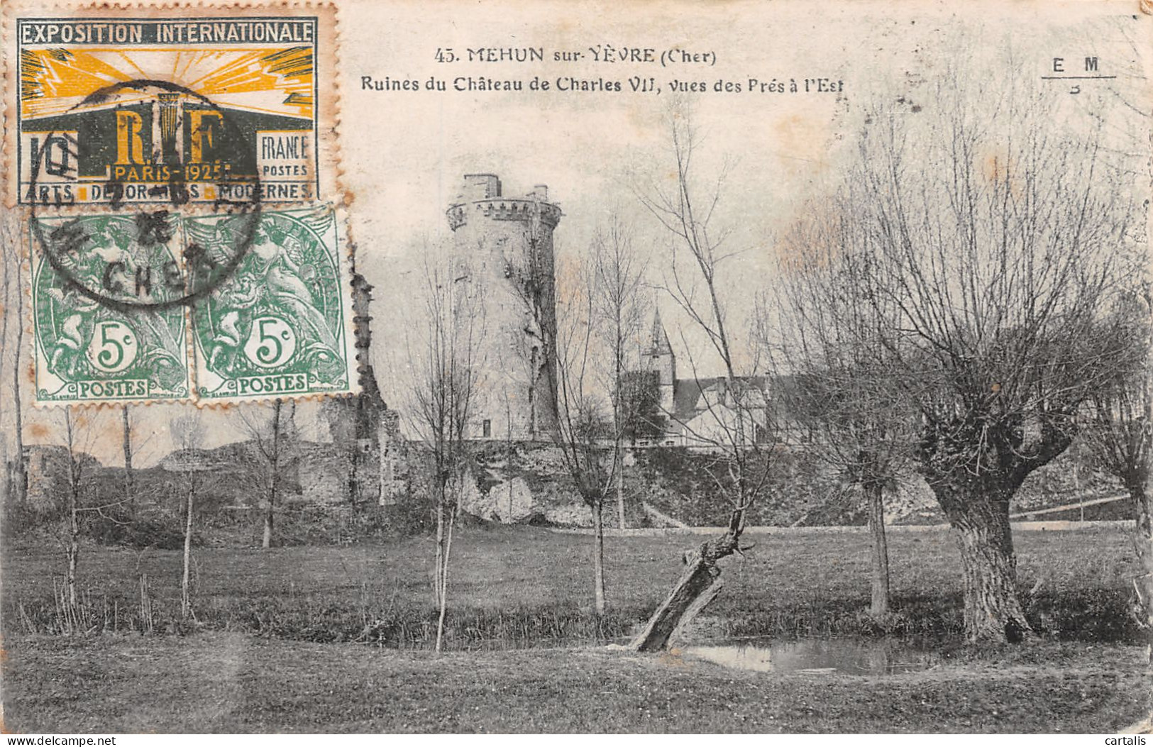 18-MEHUN SUR YEVRE-N°3786-C/0149 - Mehun-sur-Yèvre