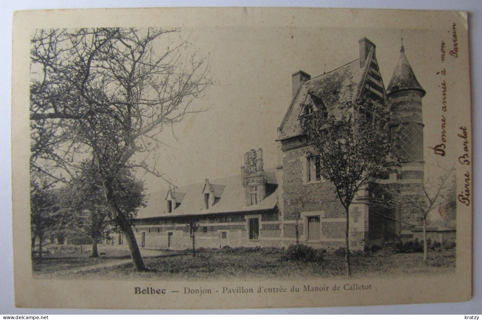 FRANCE - SEINE MARITIME - BOLBEC - Pavillon D'Entrée Du Manoir De Calletot - Bolbec