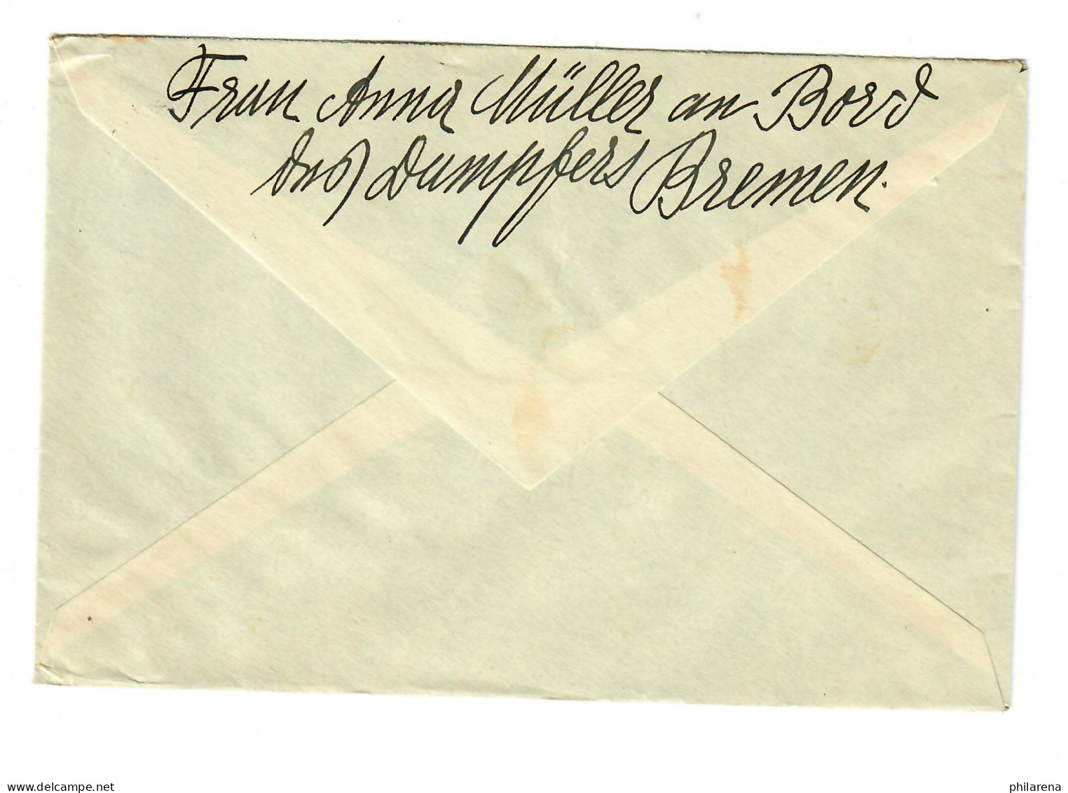 Deutsch-Amerikanische Seepost-New York-Bremen 1934 - Briefe U. Dokumente