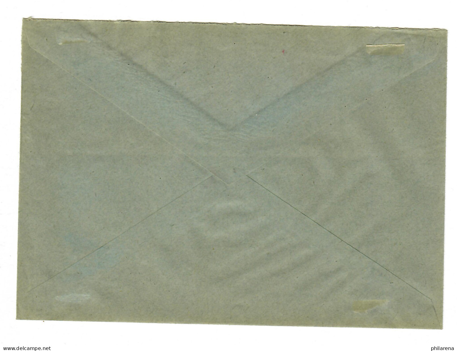 Brief Aus Leuna Mit Zusammendruck, Nach Erfurt, 1934 - Lettres & Documents