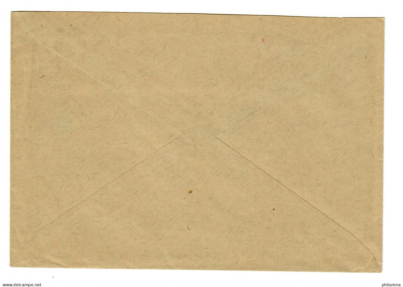 Brief Von Leuna Mit Zusammendruck, Nach Erfurt, 1937 - Brieven En Documenten