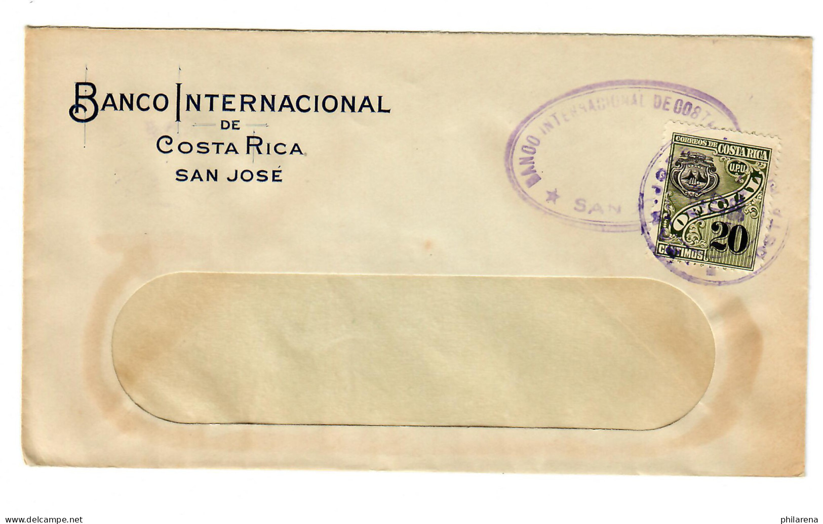 Banco International 1934 San José - Costa Rica