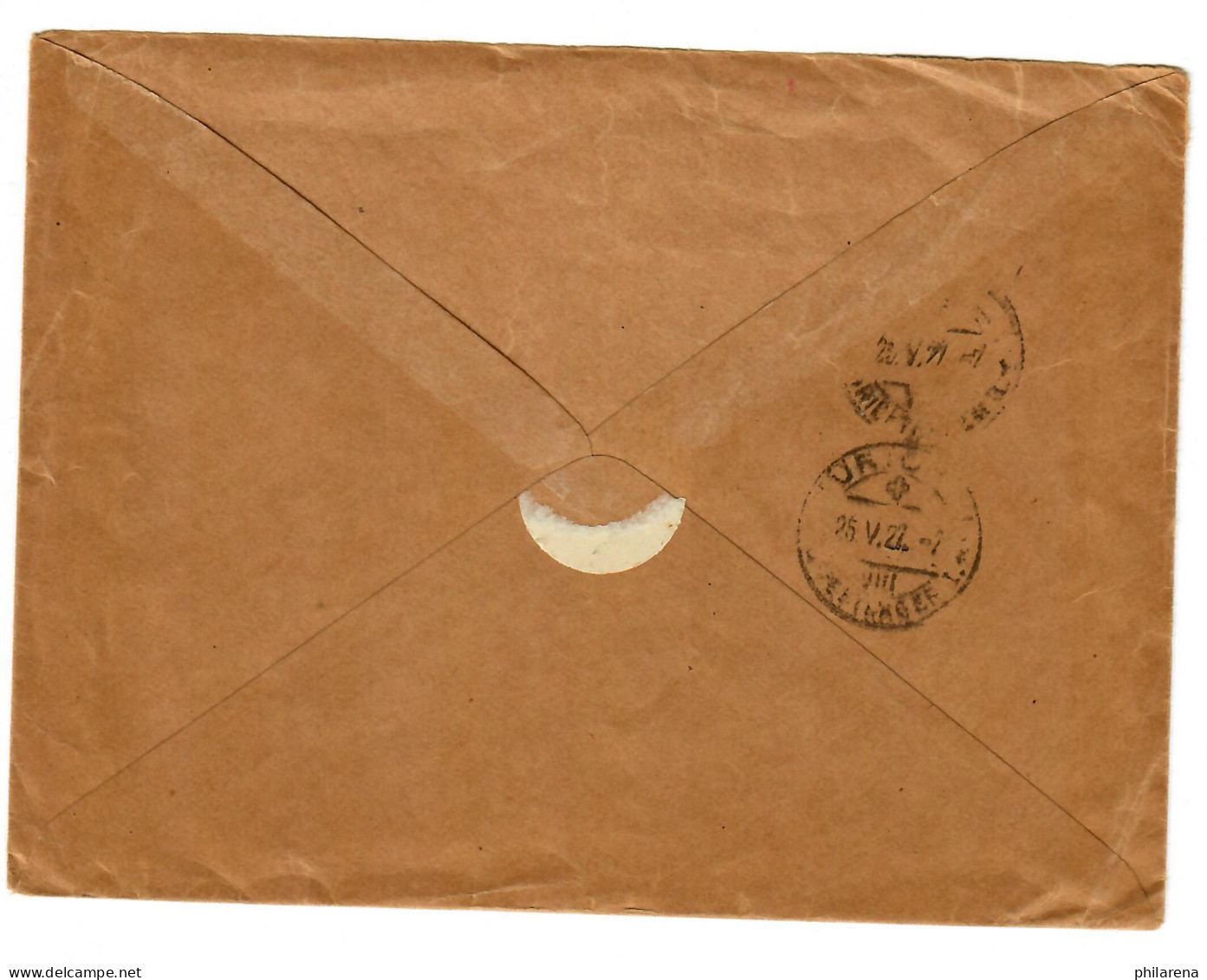 Brief Aus Monaco Nach Zürich, 1927 - Autres & Non Classés